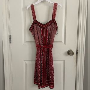 White House Black Market Red Dress